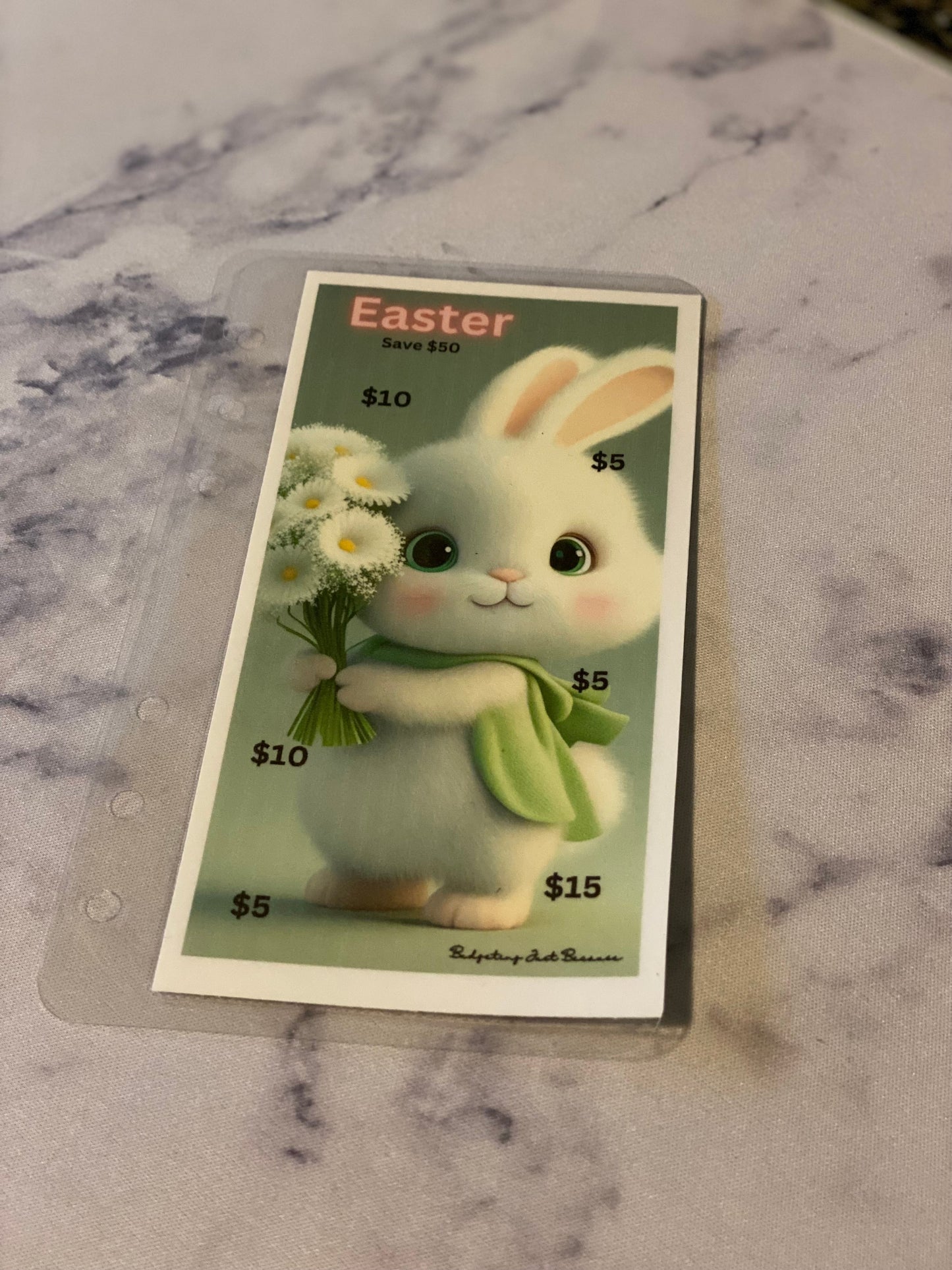 Easter Savings Challenges (with envelope)