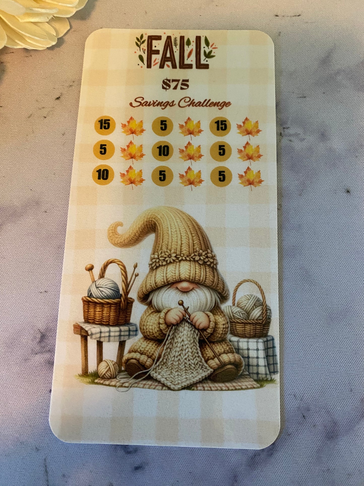 A6 Fall Savings Challenges