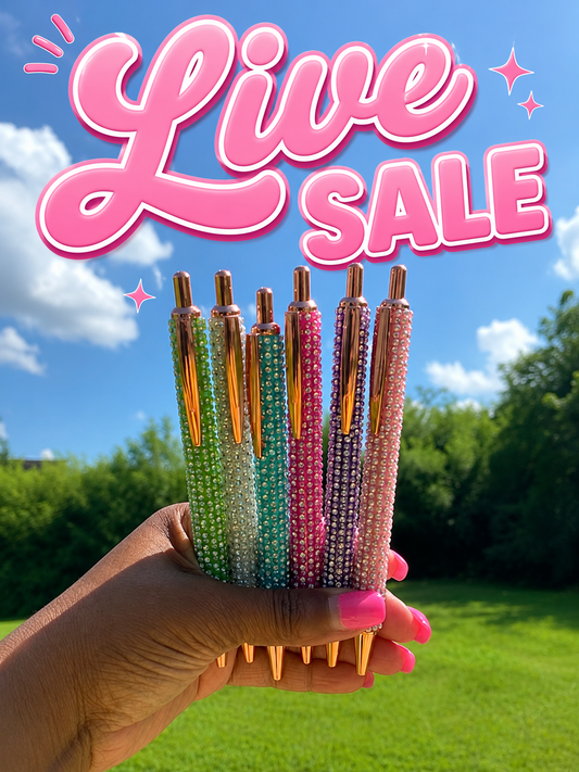 Live Sale - Bling Pen  - Claudia