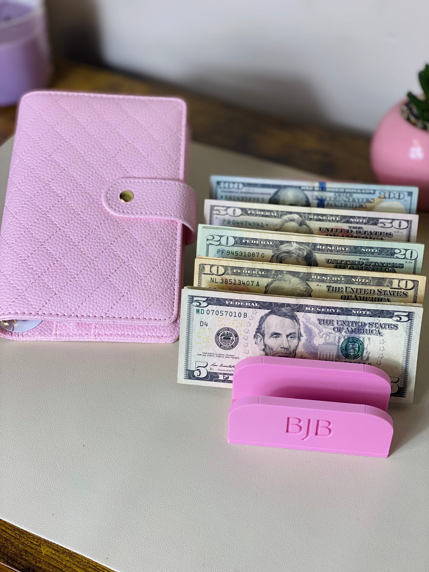 A6 Pebble Quilted Budget Binder