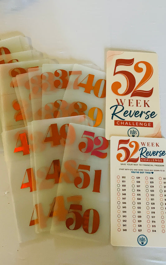 52 Week Reverse Challenge