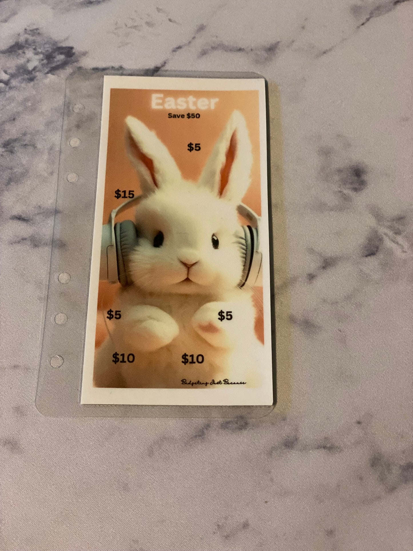 Easter Savings Challenges (with envelope)