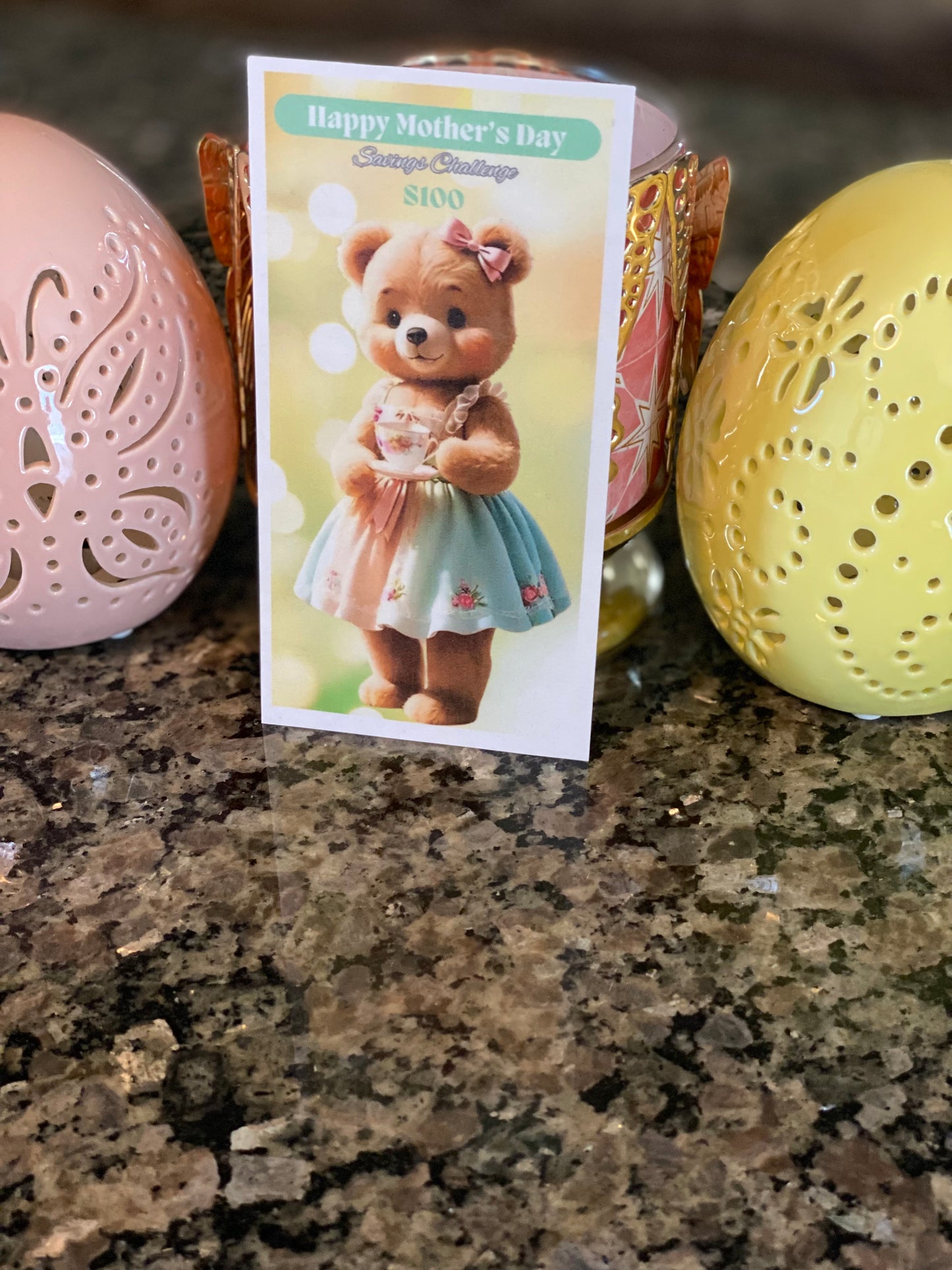 Mother's Day Savings Challenge (no envelope)