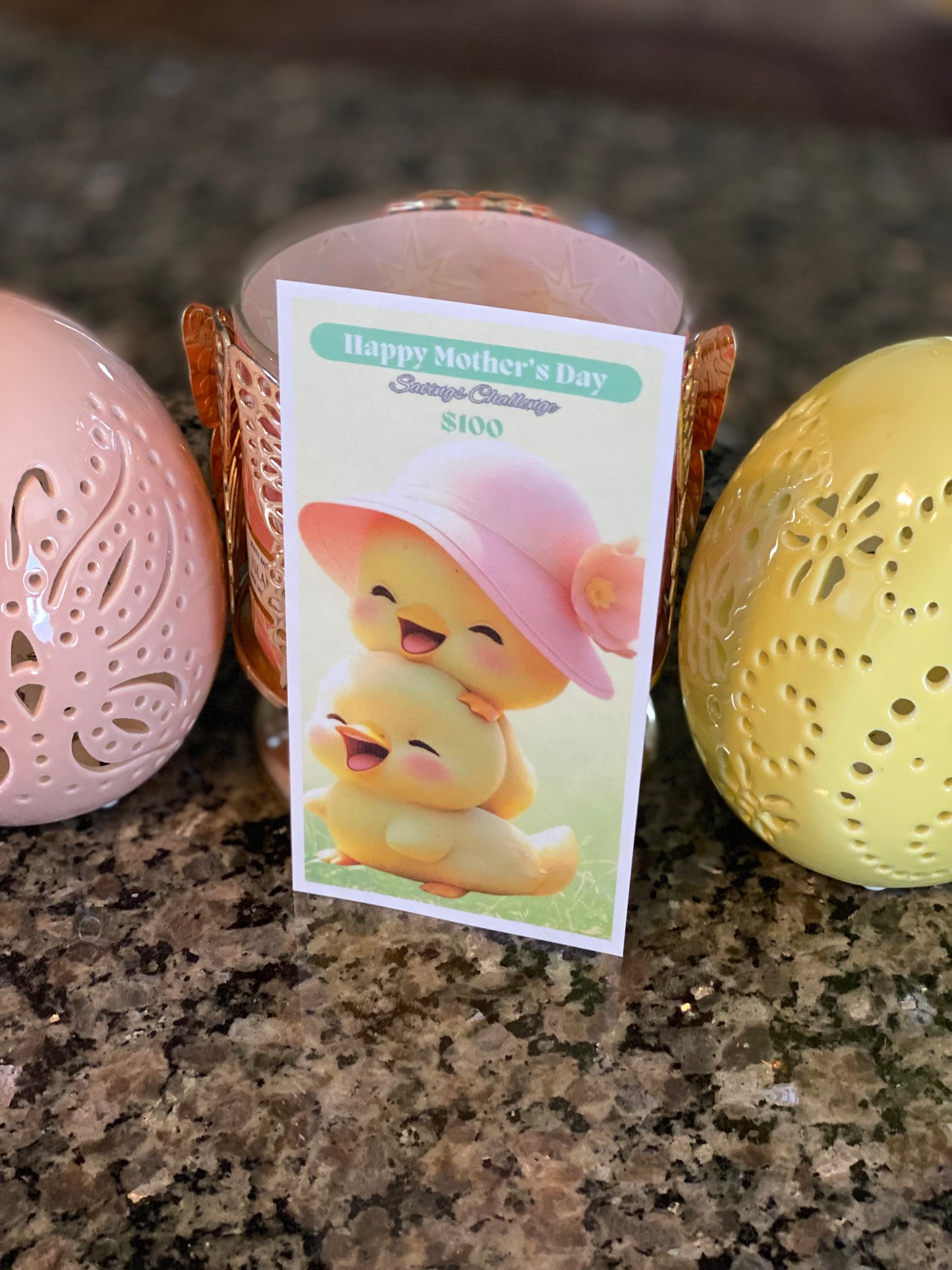 Mother's Day Savings Challenge (no envelope)