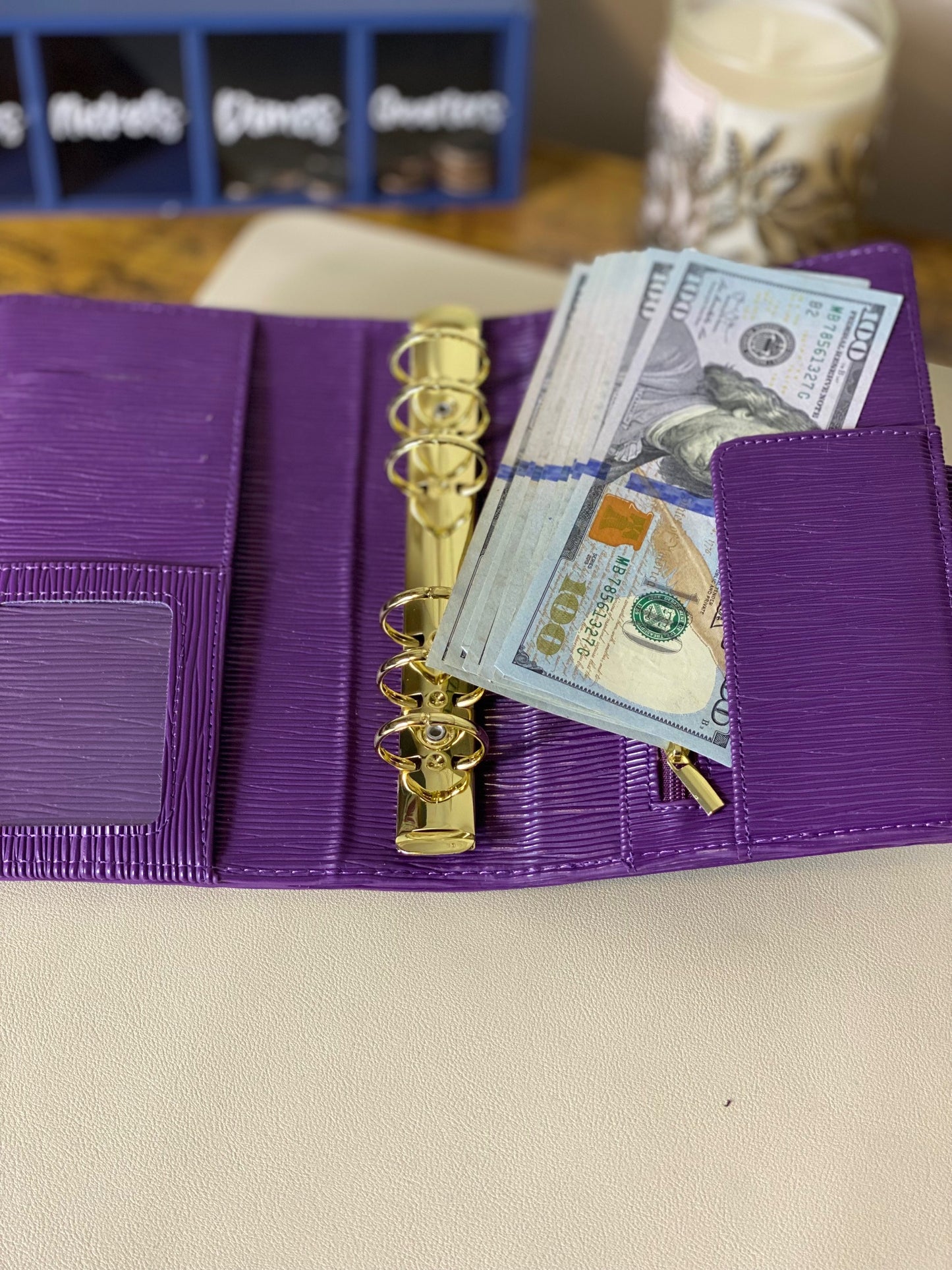 The New Saffiano A6 Binder