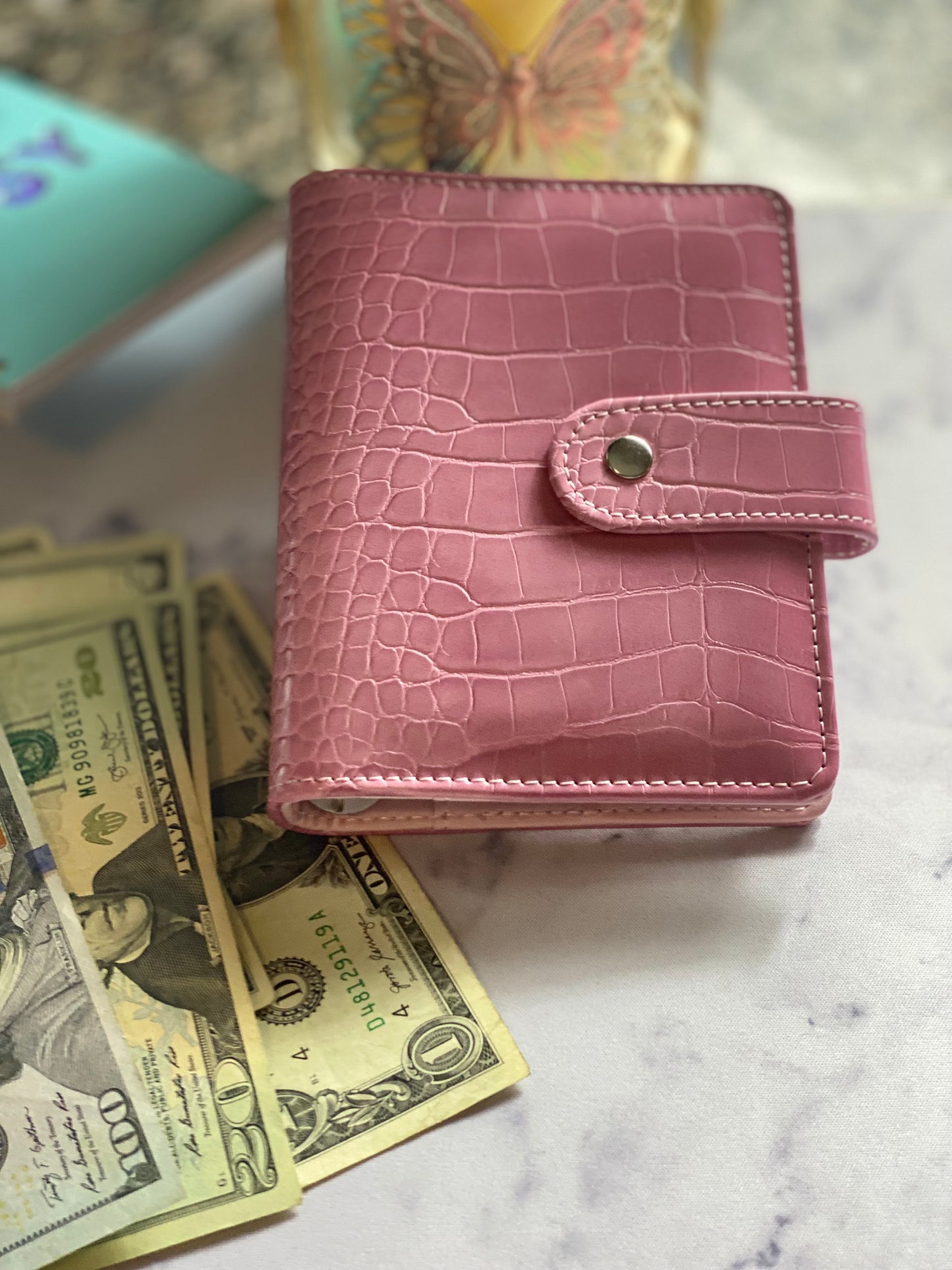 A7 Croc Wallet