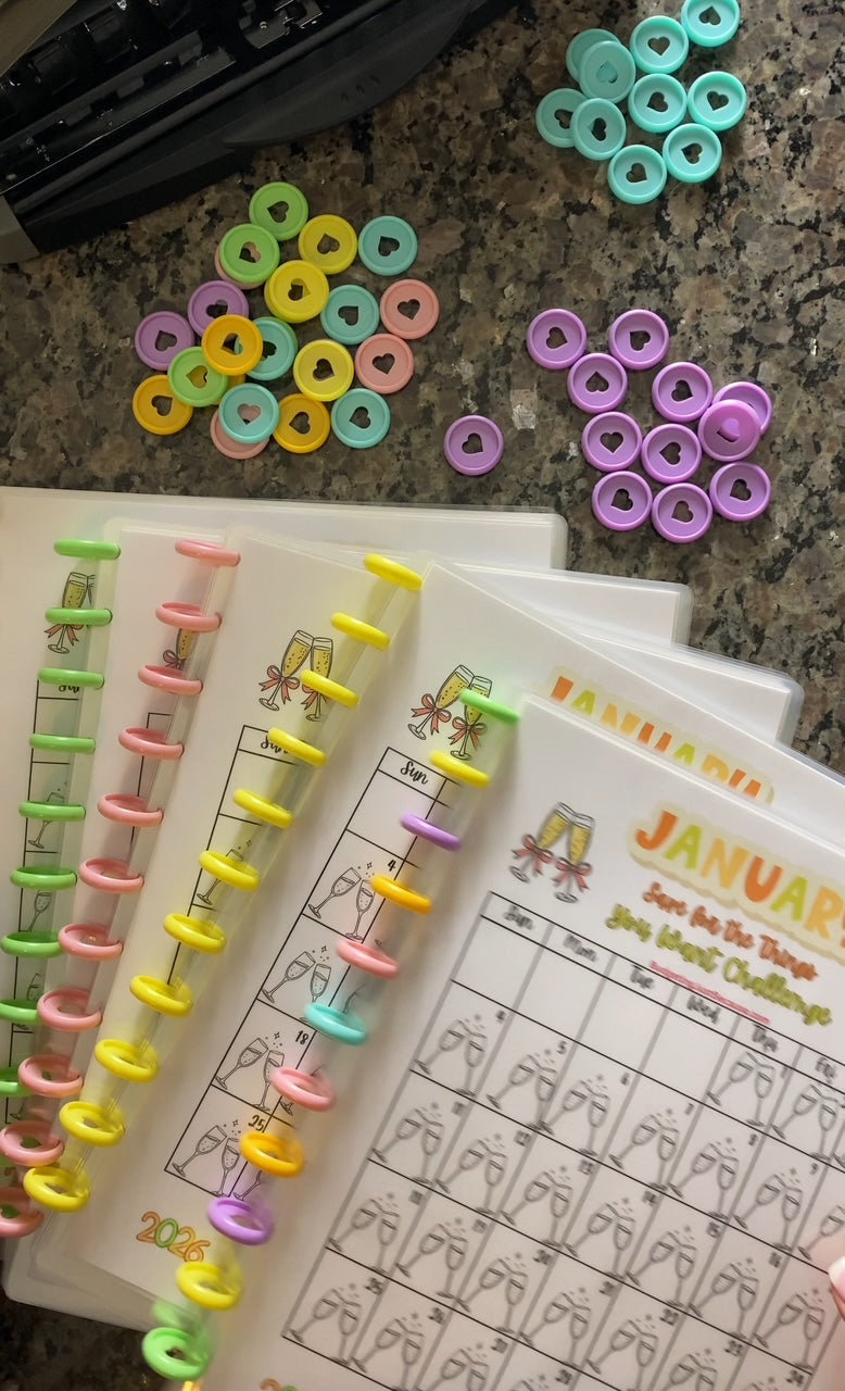 2026 Save for the Things You Want Challenge (Physical Product Savings Book With Disc)