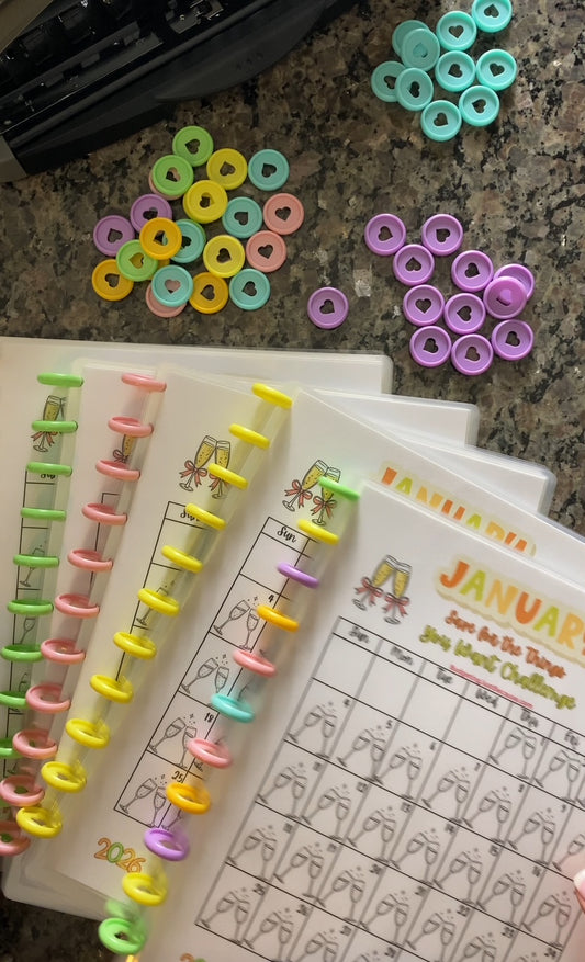 2026 Save for the Things You Want Challenge (Physical Product Savings Book With Disc)