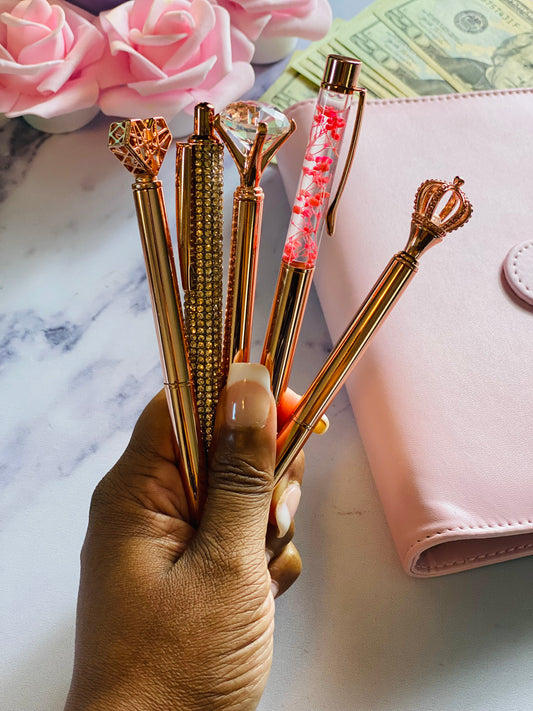 Rose Gold Pens (Set of 2)