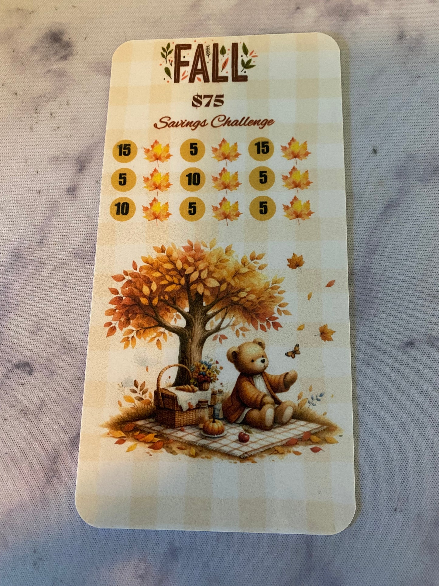 A6 Fall Savings Challenges