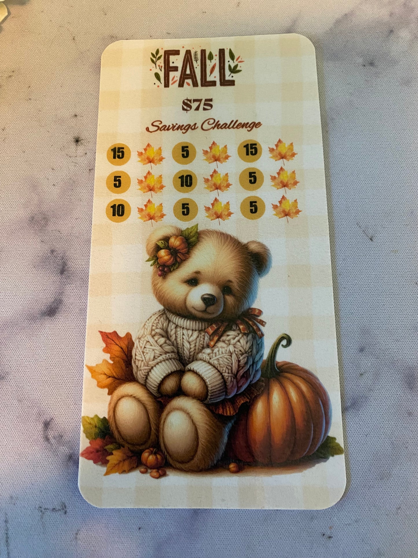 A6 Fall Savings Challenges