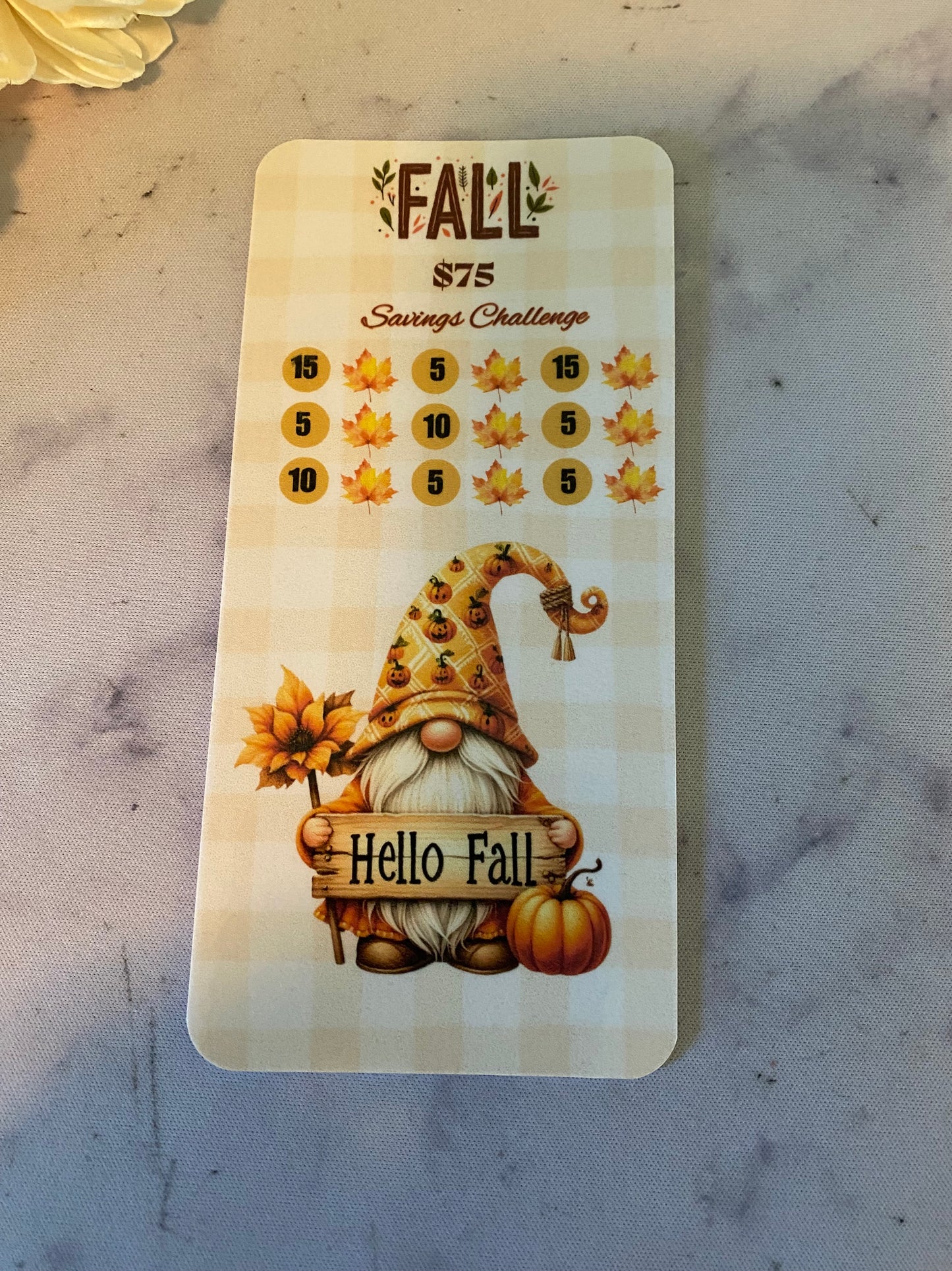 A6 Fall Savings Challenges